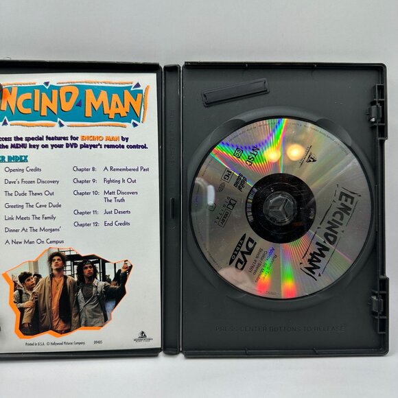 Encino Man DVD Comedy 1992 Starring Pauly Shore Sean Astin Touchstone Pictures N - Picture 4 of 8